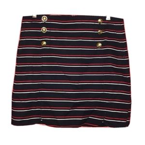 Tommy Hilfiger stripe sailor skirt nautical anchor